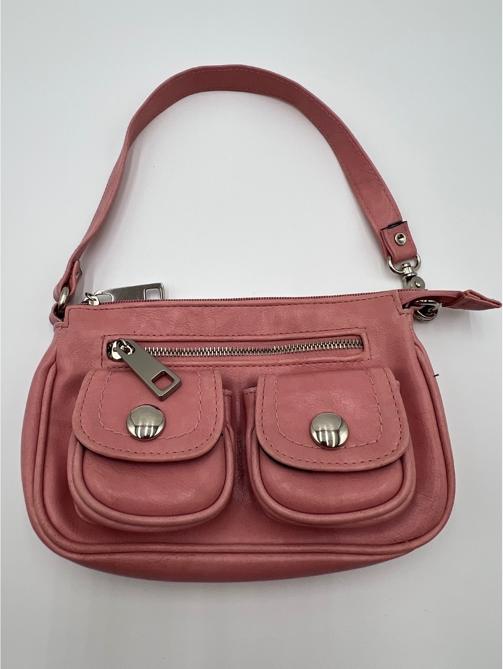 Fashion express blush, pink, mini shoulder bag (SKU0418)